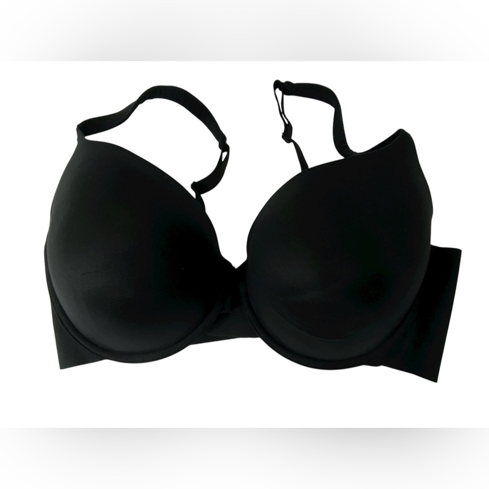 Auden Women’s Black Light Lift Plunge Bra 38DD Underwire